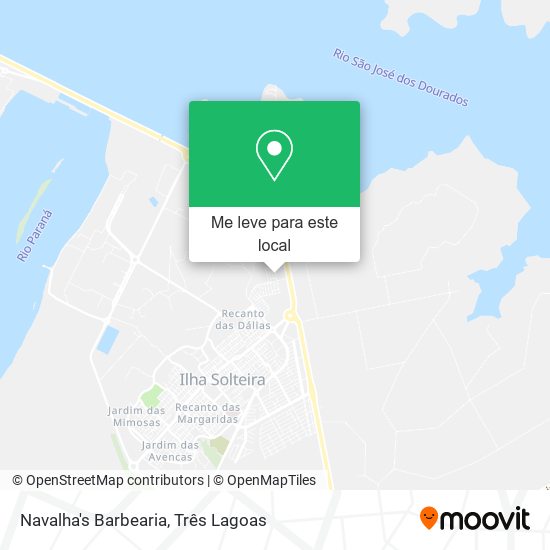 Navalha's Barbearia mapa