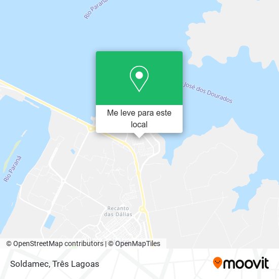 Soldamec mapa