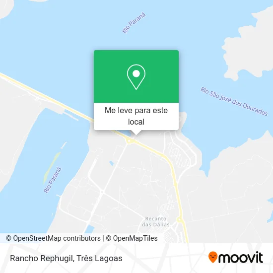 Rancho Rephugil mapa