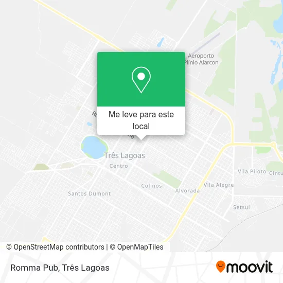 Romma Pub mapa
