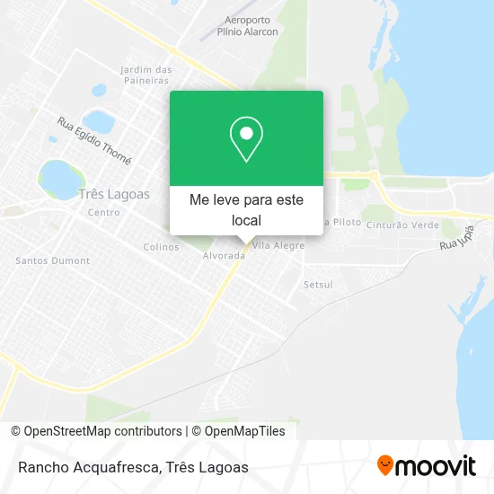 Rancho Acquafresca mapa