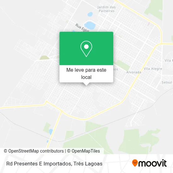 Rd Presentes E Importados mapa