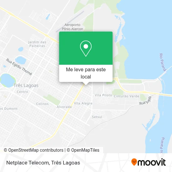 Netplace Telecom mapa