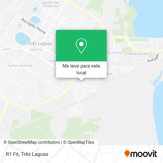 R1 Fit mapa