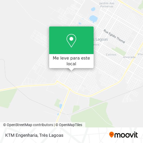 KTM Engenharia mapa