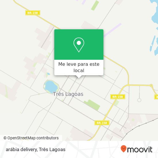 arábia delivery mapa