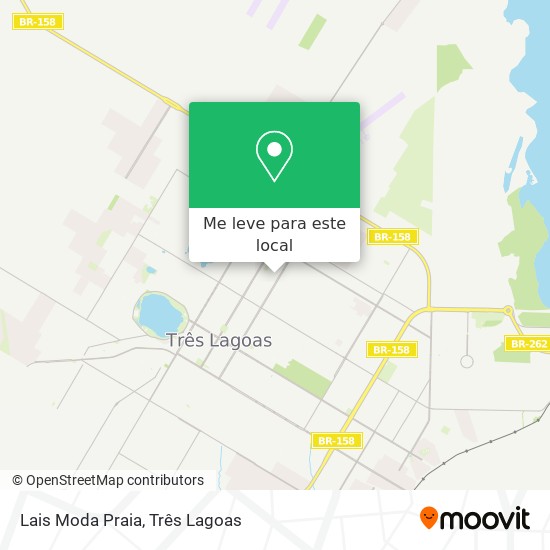 Lais Moda Praia mapa