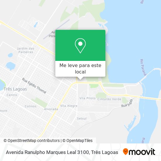 Avenida Ranulpho Marques Leal 3100 mapa