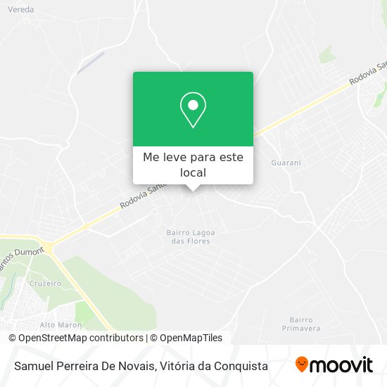 Samuel Perreira De Novais mapa