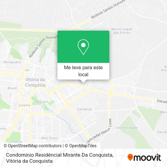 Condomínio Residêncial Mirante Da Conquista mapa