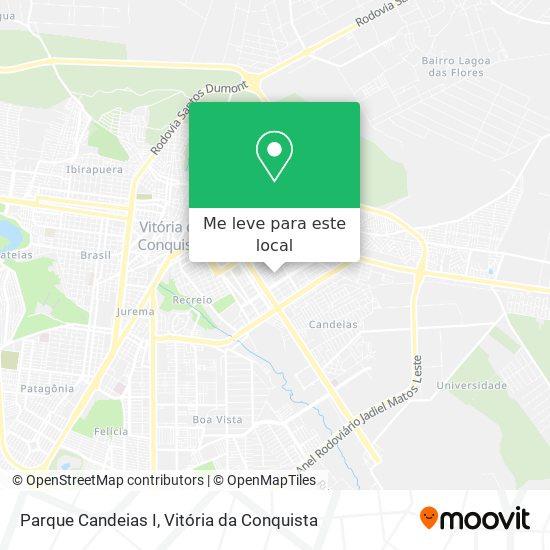 Parque Candeias I mapa