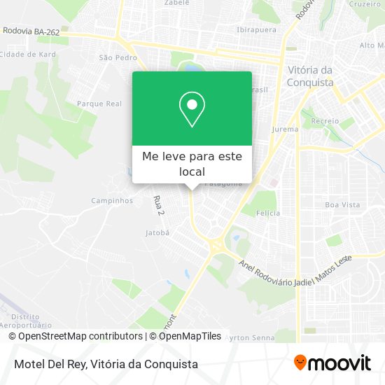 Motel Del Rey mapa