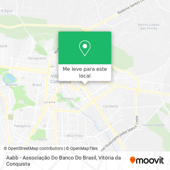 Aabb - Associação Do Banco Do Brasil mapa