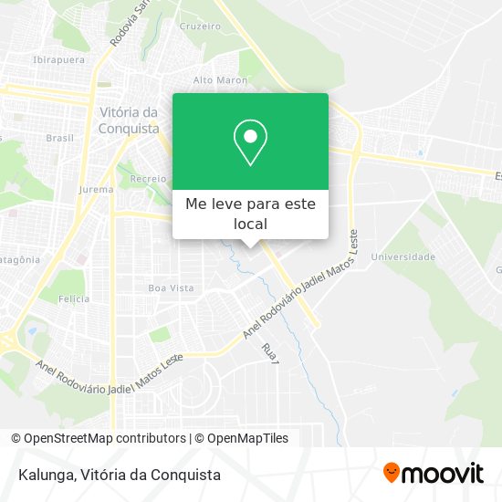 Kalunga mapa