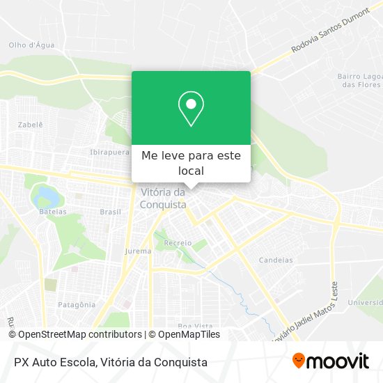 PX Auto Escola mapa