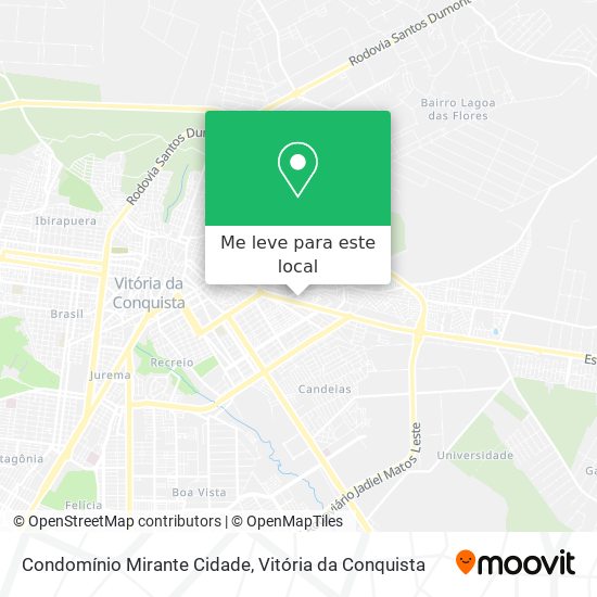 Condomínio Mirante Cidade mapa
