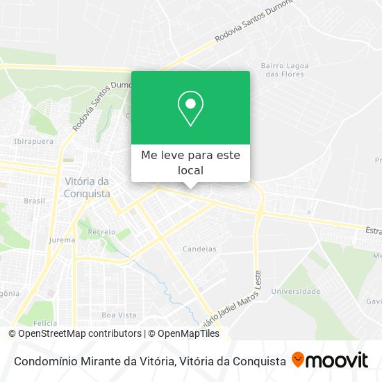 Condomínio Mirante da Vitória mapa
