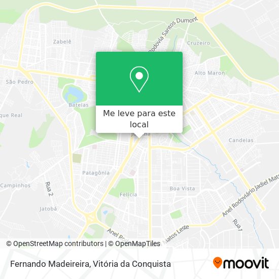 Fernando Madeireira mapa