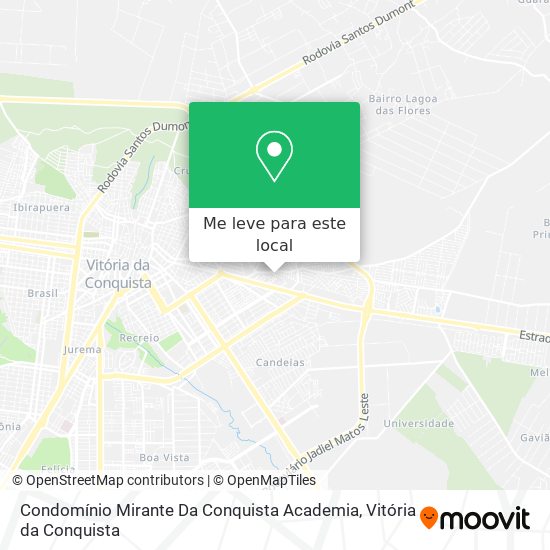 Condomínio Mirante Da Conquista  Academia mapa