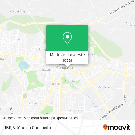 IBR mapa