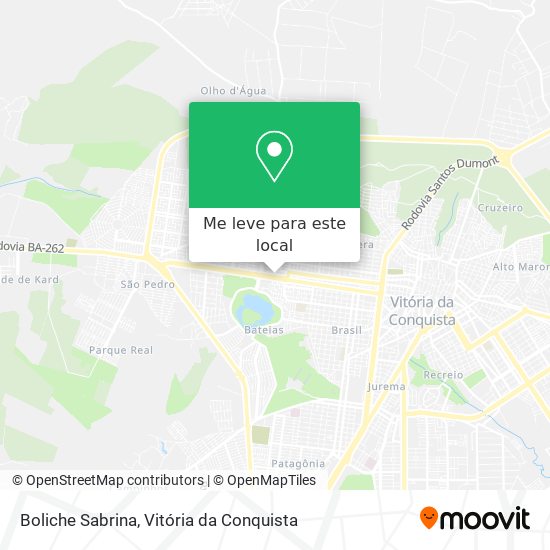 Boliche Sabrina mapa