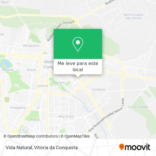 Vida Natural mapa