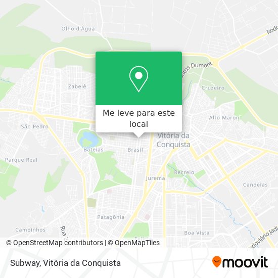 Subway mapa