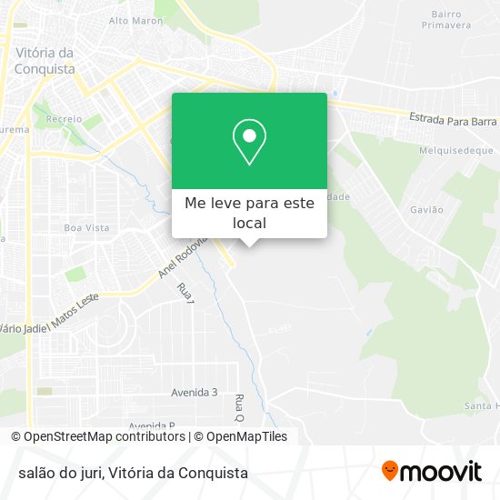 salão do juri mapa
