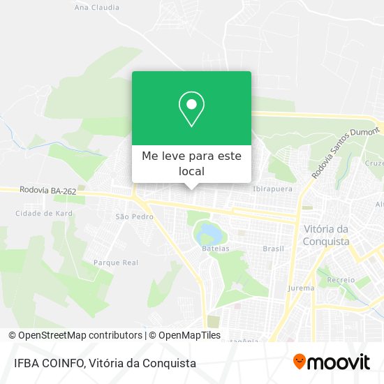 IFBA COINFO mapa