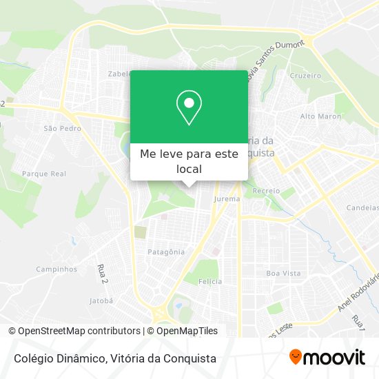Colégio Dinâmico mapa