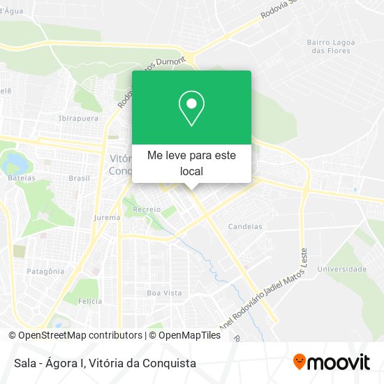 Sala - Ágora I mapa