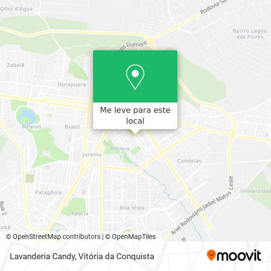 Lavanderia Candy mapa