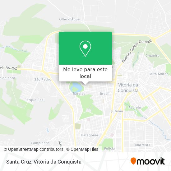 Santa Cruz mapa