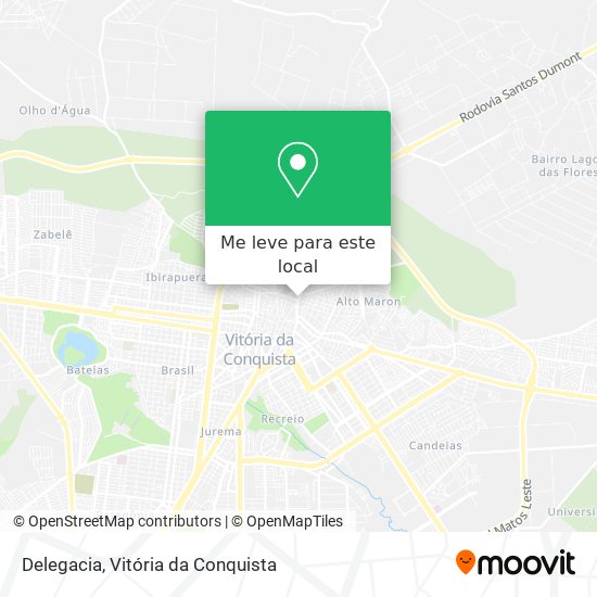 Delegacia mapa