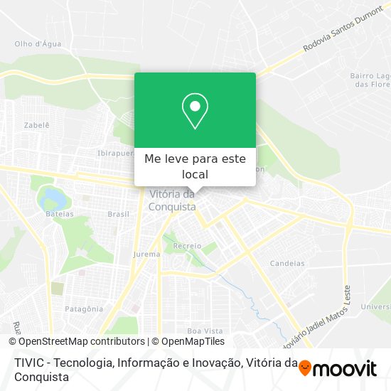TIVIC - Tecnologia, Informação e Inovação mapa