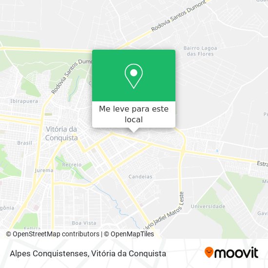 Alpes Conquistenses mapa