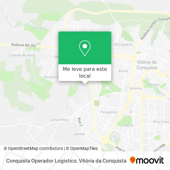 Conquista Operador Logistico mapa