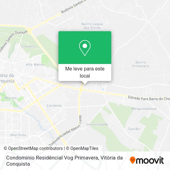 Condomínio Residêncial Vog Primavera mapa