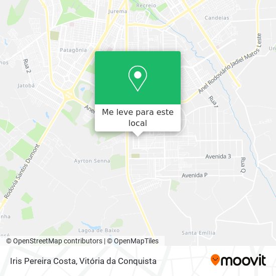 Iris Pereira Costa mapa