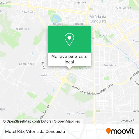 Motel Ritz mapa