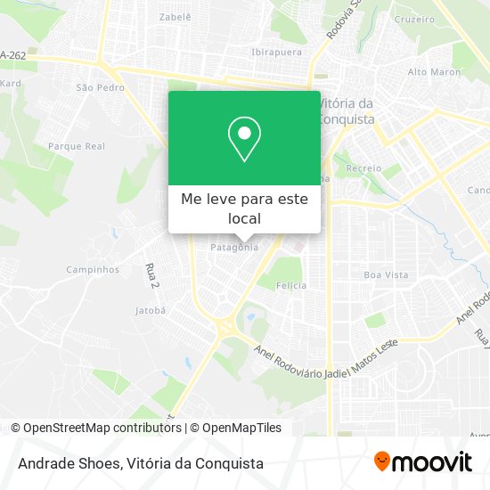 Andrade Shoes mapa