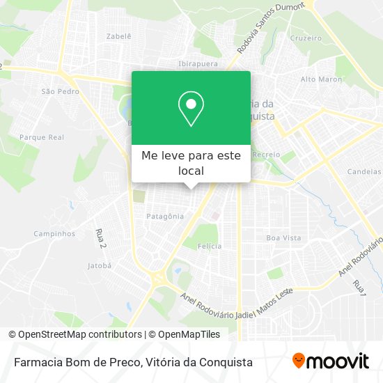 Farmacia Bom de Preco mapa