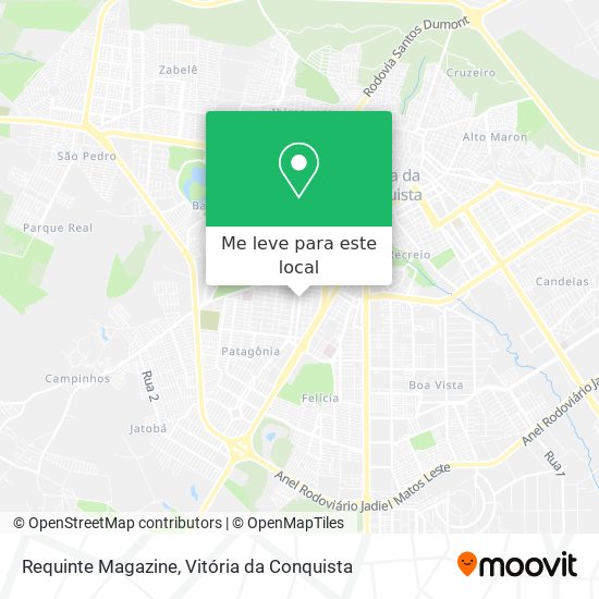 Requinte Magazine mapa
