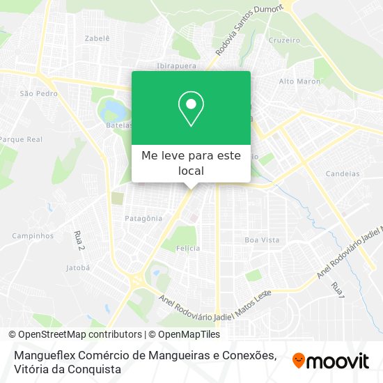 Mangueflex Comércio de Mangueiras e Conexões mapa