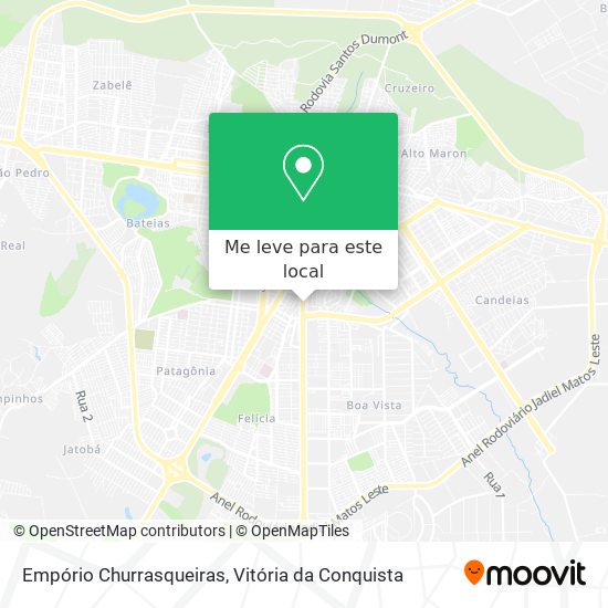 Empório Churrasqueiras mapa