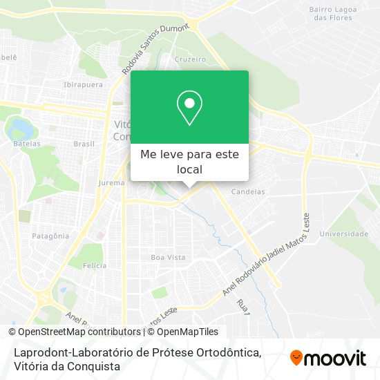 Laprodont-Laboratório de Prótese Ortodôntica mapa