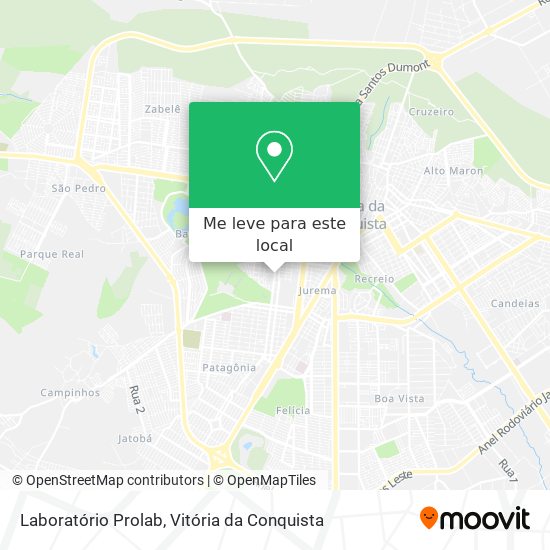 Laboratório Prolab mapa