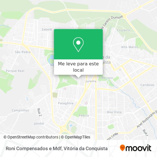 Roni Compensados e Mdf mapa