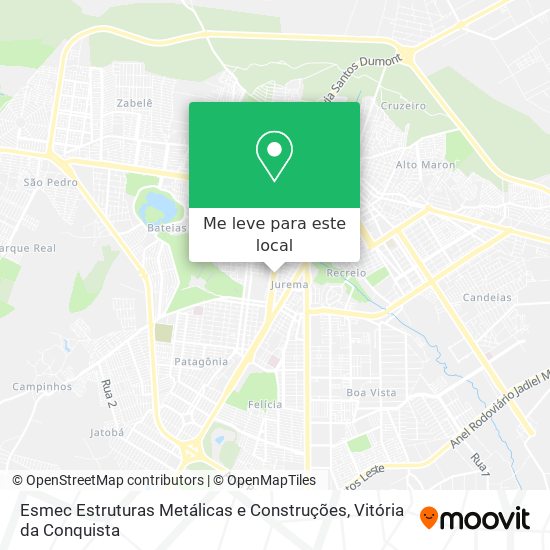 Esmec Estruturas Metálicas e Construções mapa