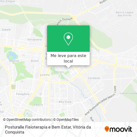 Posturalle Fisioterapia e Bem Estar mapa